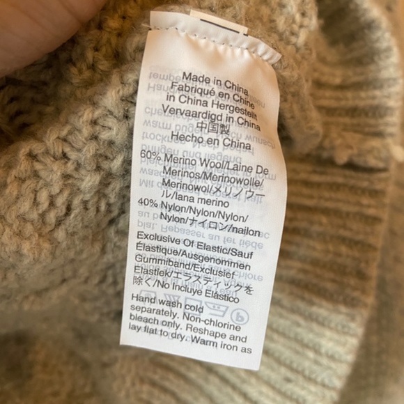 J.CREW Cable Knit Sequin Gray Sweater - Picture 14 of 14